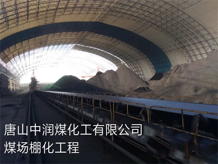 枣庄中润煤化工有限公司煤场棚化工程